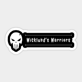 Wicklund's Warriors Sticker